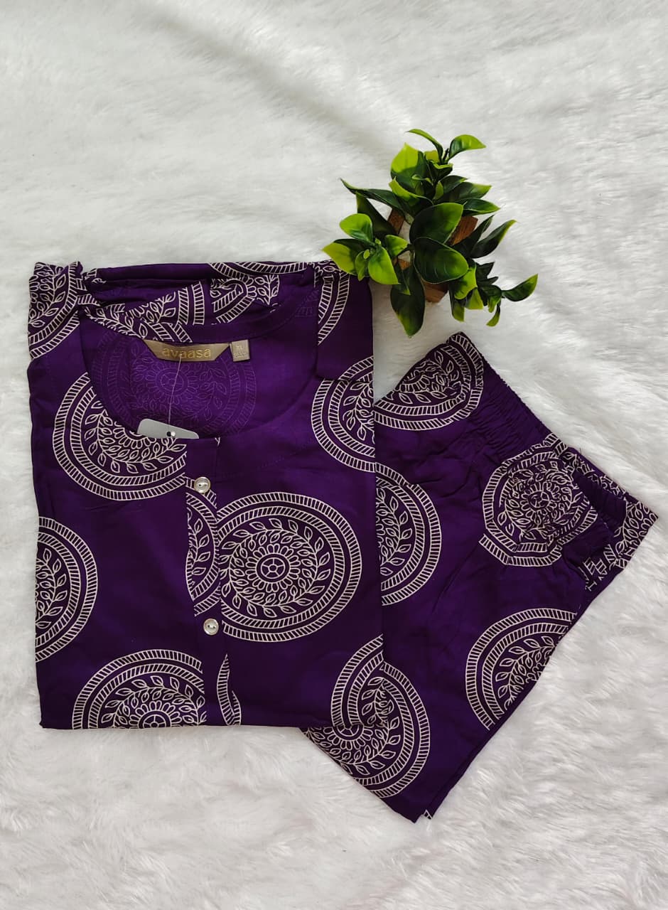 Trendy Rayon Co-ord Set