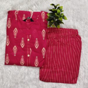 Trendy Rayon Co-Ord Set